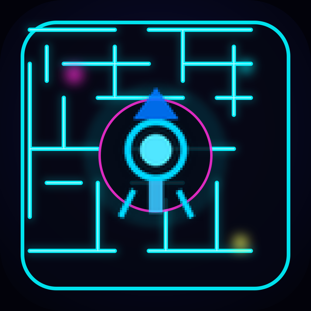 Neon Maze Rush app icon