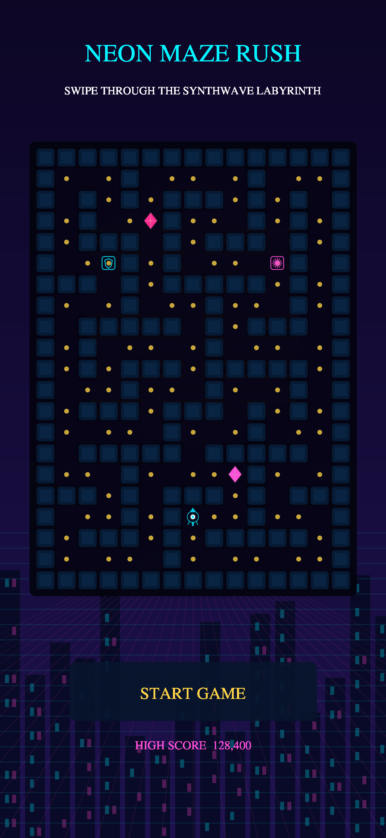 Neon Maze Rush screenshot